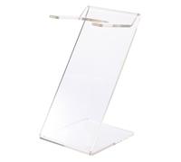 SOESFOUFU Porta Phon da Parete Trasparente Spesso Supporto Stabile per Asciugacapelli Organizer Bagno per Riporre e Tenere Ordinato Phon