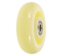 SOESFOUFU Ruota in Nylon Resistente 4 Pollici Cuscinetto a Sfere, Ruota di Ricambio per Carrelli e Ponteggi, Rotella Silenziosa Direzionale per Centri Logistici e Magazzini