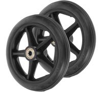 SOESFOUFU Ruote Anteriori Sostitutive per Sedia a Rotelle 2 Pezzi Attacco Rapido e Cuscinetti a Sfera per Migliorare la Mobilità in Ambienti Interni