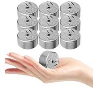 SOESFOUFU Set da 10 Pezzi di Ganci in Metallo Argento Leggeri e Portatili per Strumenti Didattici di Fisica e Sperimentazioni Meccaniche Scolastiche