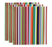 SOESFOUFU Set da 110 Pezzi Filamenti Pcl 22 Colori per Penna 3d 2,5 Mm Diametro, Filamento a Bassa Temperatura Sicuro, Ricariche 15 Cm per Progetti Creativi di Modellazione 3d