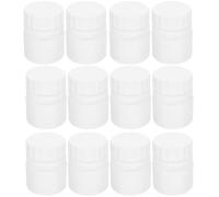 SOESFOUFU Set da 12 Bottiglie Hdpe da 30ml per Contenitore Pastiglie, Resistenti, Leggere e Facili da Trasportare, per Conservare Capsule e Farmaci in Viaggio