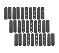 SOESFOUFU Set da 50 Estensori per Cappelli in Plastica Neri, Facili da Usare e Portatili, come Accessori per Cappelli da Uomo e Berretto da Baseball