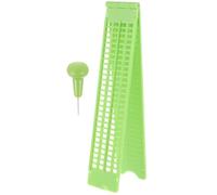 SOESFOUFU Set Penna Stilo Braille in Plastica Piastra Braille 4 Linee 28 Celle Portatile per Non Vedenti Leggera e Resistente per Uso Quotidiano