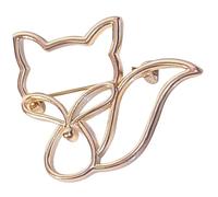 SOESFOUFU Spilla Resistente e Non Facile da Cadere a Forma di Animale in Lega Oro Delicata e Creativa Accessorio per Sciarpe, Cappelli e Abiti da Donna in Occasioni come Matrimoni