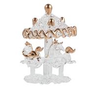 SOESFOUFU Statuetta di Cristallo a Forma di giostra: Statuette da Collezione, Ornamenti per la casa, centrotavola - 7,1 cm x 5,5 cm. Idea Originale per Natale, la Festa della Mamma e San