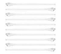 SOESFOUFU Supporti Auricolari Punte per Aste Occhiali in Silicone Trasparente, Kit 10 Pezzi per Montature Retrò e Occhiali da Vista, Accessori per Attività all'Aperto e Quotidiane