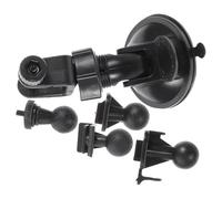 SOESFOUFU Supporto a Ventosa per Dashcam Auto Testa Sfera 270° Regolabile, Kit 5 Pezzi Compatibile Telecamera da Cruscotto, Installazione Rapida su Superfici Lisce per Dispositivi di Guida