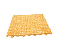 SOESFOUFU Tappetino Drenante Antiscivolo per Autolavaggio Piastrella Plastica Interbloccante Resistente Sostanze Chimiche Pannello Drenaggio Rapido per Pavimenti Lavaggio Auto per Officine e