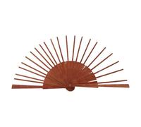 SOESFOUFU Telaio per ventaglio Vuoto per Decorare: Scheletro di ventaglio Pieghevole Fai da Te da 23 cm/9,1" con 24 Stecche per spettacoli sul palco - Crea i Tuoi bomboniere Artigianali