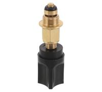 SOESFOUFU Valvola di Riempimento Caldaia, Rubinetto di Carico Acqua in Ottone e Plastica, Nero, Compatibile Caldaia e Termostufa, per Manutenzione Domestica
