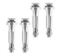 SOESFOUFU Viti per Staffa di Montaggio Paramani Moto da Cross Atv Set da 4 Pezzi in Acciaio Resistente Accessori per Retrofit Paramani Installazione Rapida Protezione Mani per Uso