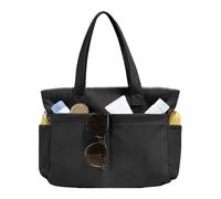 SoeUyd Borsa Mare Donna, Borsa Spiaggia Donna, Borsa Mare con Cerniera, Tote Bag Donnas, Borsa Mares Donnas Grande, Ideale per lo Shopping, il Lavoro, L'ufficio, la Scuola, i Viaggi e l'uso Quotidiano