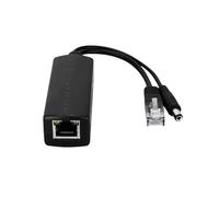 SOEWGAIJI Splitter Poe 10/100M IEEE802.3af/at Poe Tensione in Ingresso 44-57V Uscita DC 12V 2A (Size : Isolation, Color : DC12V 1.25A 15.4W)