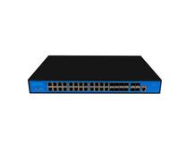 SOEWGAIJI Switch Poe gestito Gigabit L2+ Porta RJ45 Base-T 24 * 10/100/1000M con Slot in Fibra Ottica 4 * 1G/2.5G/10G SFP+ Supporta QOS/DHCP/VLAN (Color : EW-S2936GM-8GF-AP)