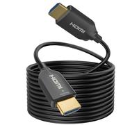SOEYBAE Cavo in fibra ottica 4K HDMI 50M 4K@60Hz 18Gbps, fibra ottica HDMI 2.0b con HDR10, HDCP 2.2 e 3D, cavo Ultra HD per home theater, PS4/PS5, Xbox Series X/S, Fire TV, proiettore, soundbar