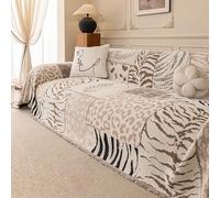 Sofa Coperchet, Coperta Di Chenille Da 2/3/4 Posti - Protezione Elastica, Resistente Ai Graffi, Per Animali Domestici Per Il Massimo Comfort, Accogliente Con Le Nostre Coperture Non Slip 180-380cm