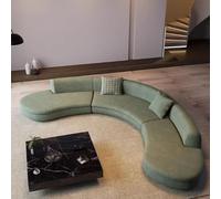 Sofà curvo semicircolare, posti a sedere di forma unica per le hall dell'hotel, i salotti, le aree di ricezione, i centri di vendita e gli spazi di riunione di affari