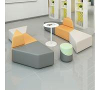Sofà irregolare dell'ufficio, sofà asimmetrico del salone per l'ufficio, ingresso dell'hotel & spazio pubblico, disposizione dei posti a sedere molle ergonomica di progettazione con la costruzione
