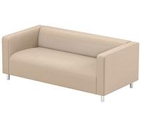 Sofa Pro La copertura di ricambio beige Klippan Loveseat è su misura per Ikea Klippan Loveseat Slipcover A-Sofa di ricambio beige scuro