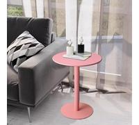 Sofa Side Table Round Bar Height Tables for Parties, Indoor/Outdoor Bistro Pub Tables, Cocktail Drink Table Coffee Counter Tables, Outdoor Garden End Table(60x60x104cm)
