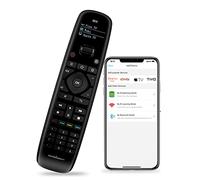 SofaBaton U2 Telecomando universale con app per smartphone, a lungo raggio, telecomando universale tutto in uno, compatibile con Smart TV/DVD/STB/proiettore/lettori streaming/Blu-ray, nero