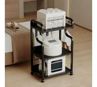 SOFACHEN Carrello beauty mobile con cassetto, barriera curva rialzata per evitare la caduta degli oggetti, scaffale di stoccaggio pratico per nail salon, barbershop e spa(Style 1)