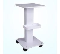 SOFACHEN Carrello Estetista con Ruote Silenziose, Carrello da Salone con Vassoio Portaoggetti, Mobile Organizer per Barbiere, Nail Salon, Spa e Ufficio