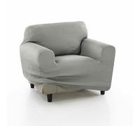 SOFAKOVER® Copridivano tascabile super elastico, copridivano 1 posto, design esclusivo, traspirante, comodo e resistente, copridivano, facile da montare. Misure 70-110 CM. Colore grigio chiaro