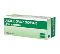 ACICLOVIR SOFAR*CREMA 5% 3G