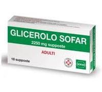 Sofar Glicerolo adulti 18 supposte 2250mg
