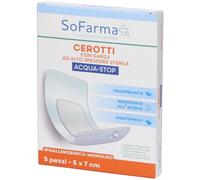 Sofarmapiu' Cerotto Acquastop 7x5cm 4x5 pz Cerotto