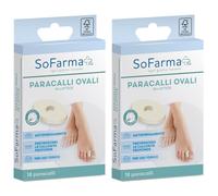 Sofarmapiu' Cerotto Paracallo Ovale 2,8 X 1, 8 cm 2x18 St