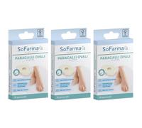 Sofarmapiu' Cerotto Paracallo Ovale 2,8 X 1, 8 cm 3x18 St