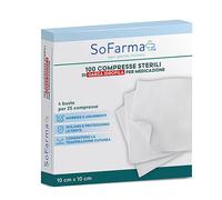 Sofarmapiu' Compressa In Cotone 10X10 Cm 4x100 St