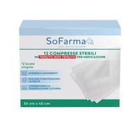 Sofarmapiù Compressa In TNT 36x40cm 12 Pezzi