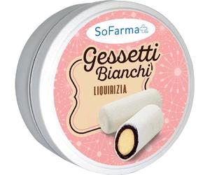 sofarmapiu' gessetti liquirizia bianchi 40 g