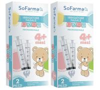 Sofarmapiu' Irrigatore Nasale Baby 2x2 St