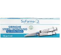 sofarmapiu' Siringa sterile 5mm gauge 23 10 pezzi
