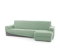 SOFASKINS® copridivano chaise longue super elasticizzato, copridivano braccio destro corto, design esclusivo, copridivano resistente, dimensioni compatibili divano (210-340 cm), Colore Turchese