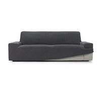 SOFASKINS® copridivano super elasticizzato, copridivano a 2 posti, dal design esclusivo, confortevole e resistente, copridivano, Facile da montare, Dimensioni (140-180Cm), Colore grigio scuro