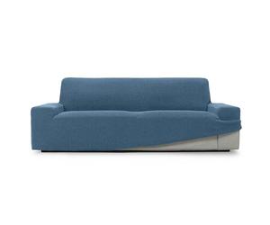 SOFASKINS® copridivano super elasticizzato, copridivano a 2 posti, dal design esclusivo, confortevole e resistente, copridivano, Facile da montare, Dimensioni (140-180Cm), Colore cielo blu