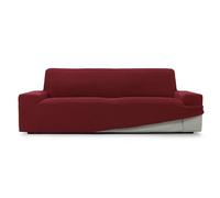 SOFASKINS® copridivano super elasticizzato, copridivano a 3 posti, dal design esclusivo, confortevole e resistente, copridivano, Facile da montare, Dimensioni (180-230Cm), ColoreBordeaux