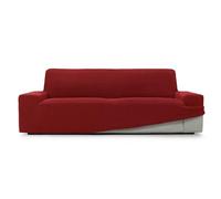 SOFASKINS® copridivano super elasticizzato, copridivano a 3 posti, dal design esclusivo, confortevole e resistente, copridivano, Facile da montare, Dimensioni (180-230Cm), Colorerosso
