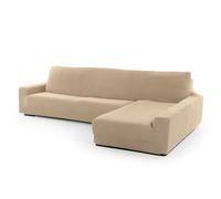SOFASKINS Copridivano super elastico chaise longue, destro lungo bracciolo, traspirante, confortevole e durevole, dimensioni compatibili (210-340 cm)