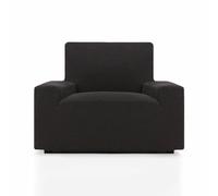 SOFASKINS® copridivano super elastico, copridivano 1 posto, dal design esclusivo, confortevole e resistente, copridivano, Facile da applicare, Dimensioni (70-110Cm), Colore Nero