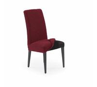 SOFASKINS® Coprisedie per sala da pranzo, confezione X2, coprisedie super elastico, design esclusivo, traspirante e resistente, coprisedie con schienale facile da posizionare. Misura 40-60 cm.