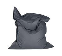 Sofdicht Copri Bean Bag Cover, Impermeabile Oxford Copertura per Poltrona a Sacco Puff Fodera per Sedia per Divano Pigro per Bambini e Adulti, Nessun Riempitivo,Dark Gray,140 * 180cm