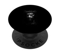 Sofferente Gesù Cristo con Corona Di Spine Ritratto PopSockets PopGrip Adesivo