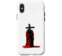 Sofferente Messia Art | Dark Christian Symbolic Design Custodia per iPhone X/XS